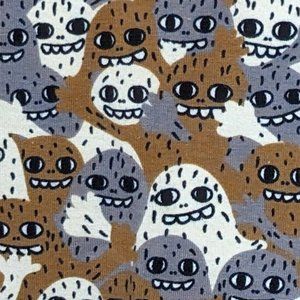 Nooworks Muscle T in monster men print, size: L